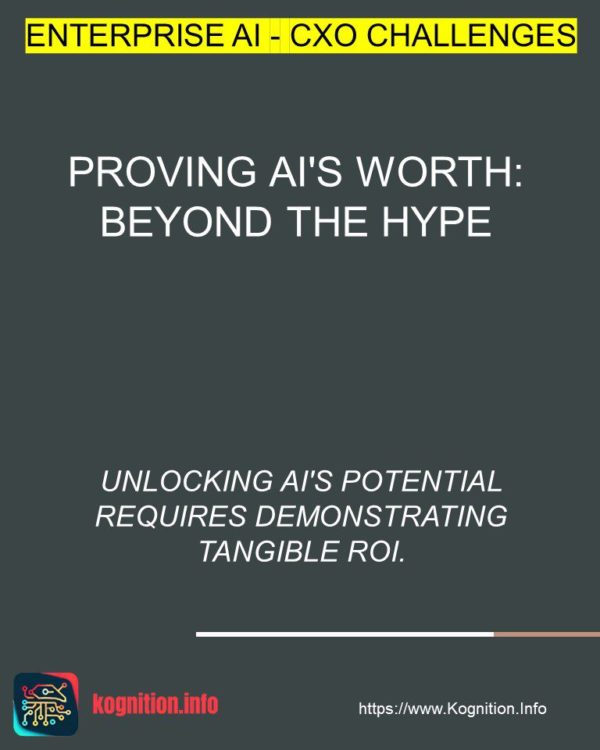 Proving AI's Worth Beyond the Hype
