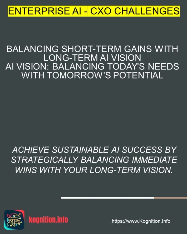 Balancing Short-Term Gains with Long-Term AI Vision