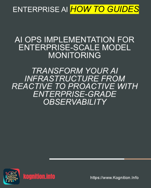 AI Ops Implementation for Enterprise
