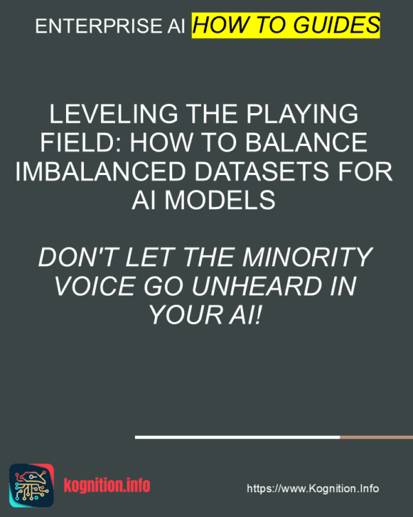 Balance Imbalanced Datasets for AI Models