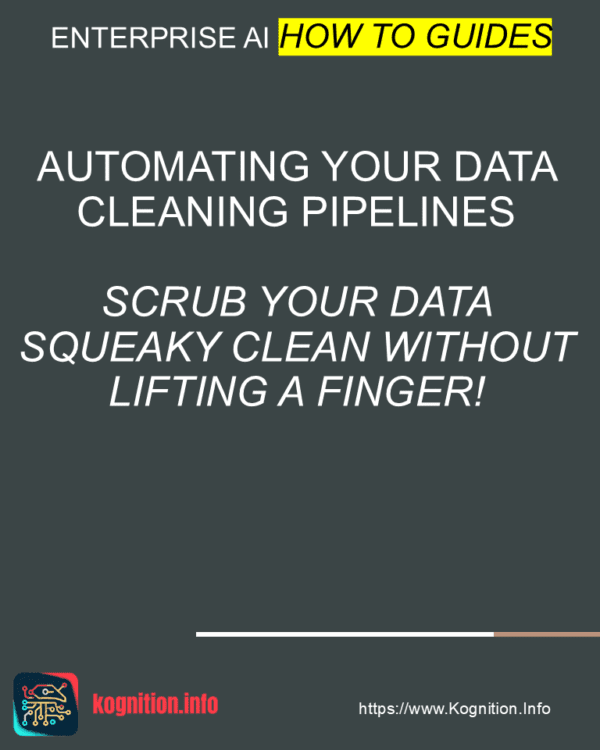 Data Cleaning Pipelines