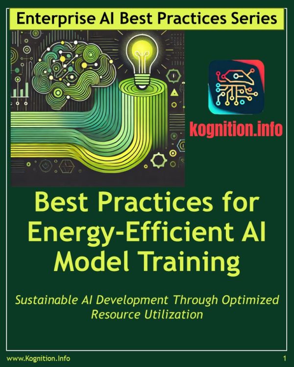 Energy-Efficient AI Model Training