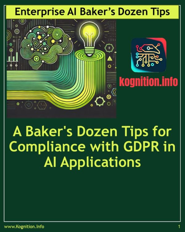 Compliance with GDPR in AI Applications