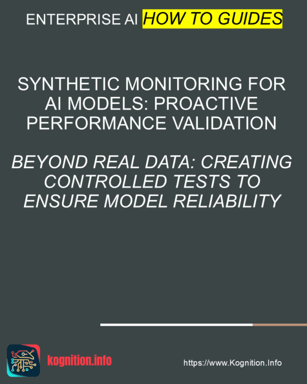 Synthetic Monitoring for AI Models