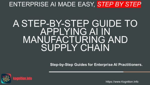Applying AI in Manufacturing and Supply Chain