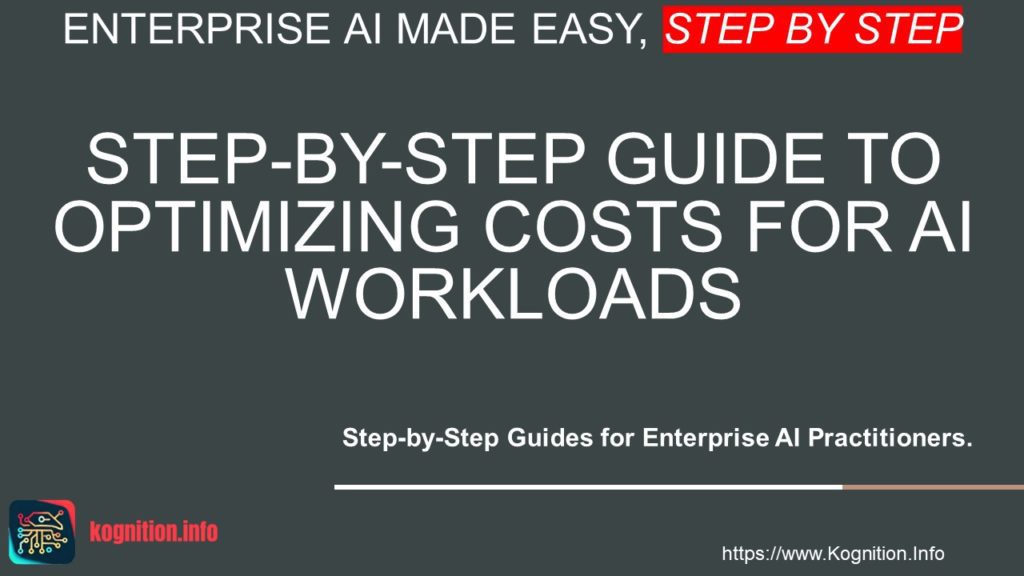 Optimizing Costs for AI Workloads