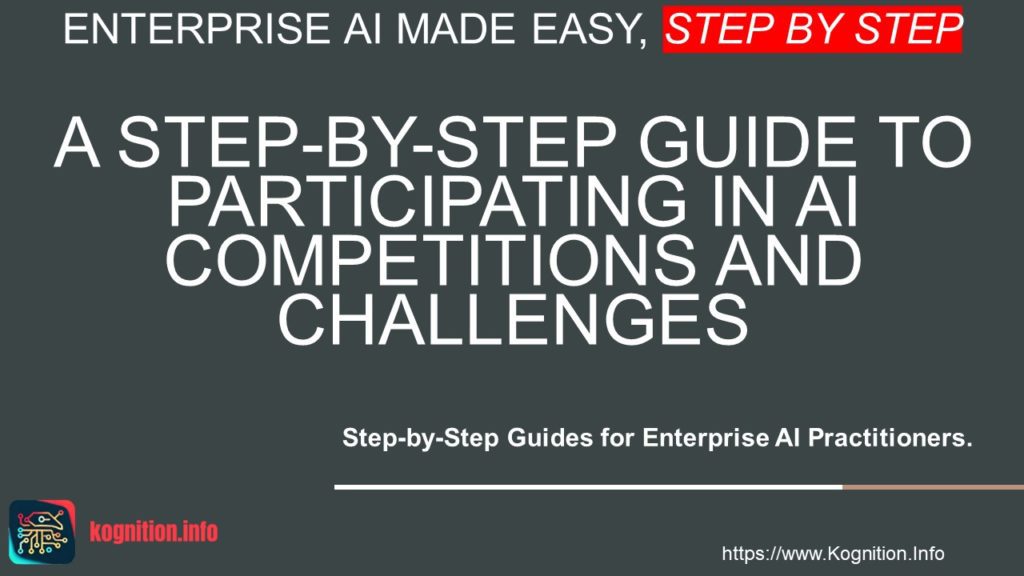 Participating in AI Competitions and Challenges