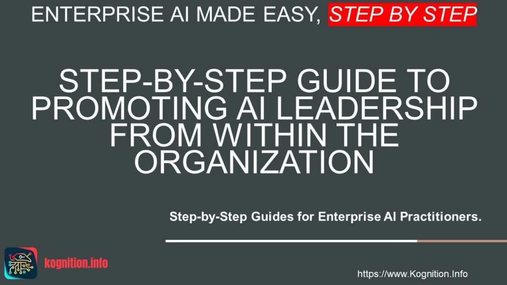 Promoting AI Leadership from Within the Organization