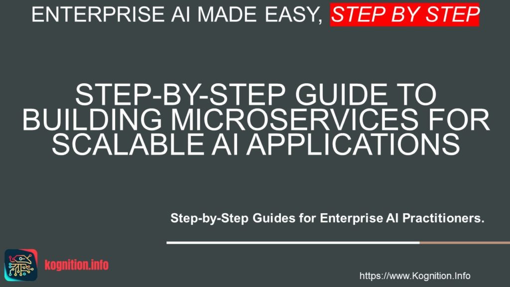 Building Microservices for Scalable AI Applications