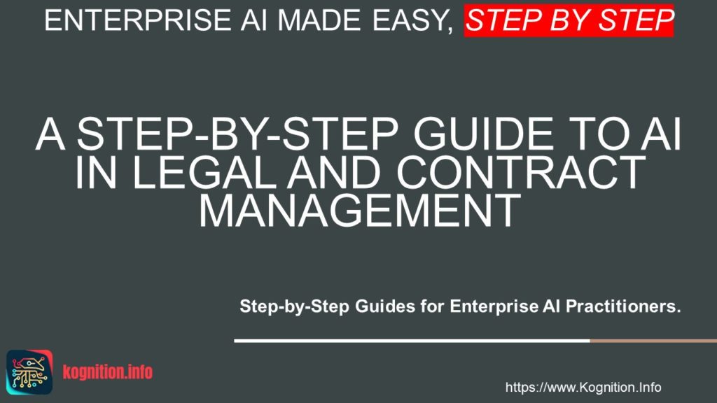 AI in Legal and Contract Management