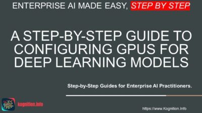 Configuring GPUs for Deep Learning Models