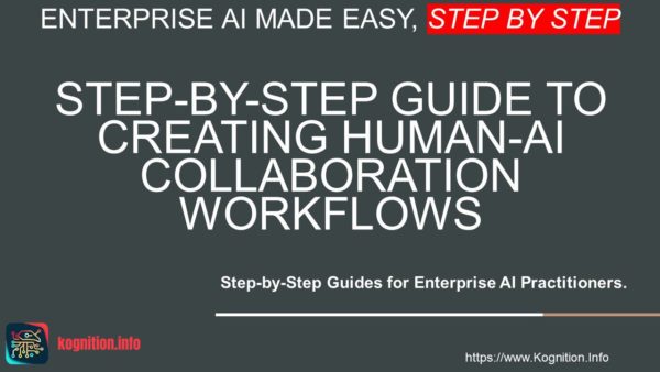 Creating Human-AI Collaboration Workflows