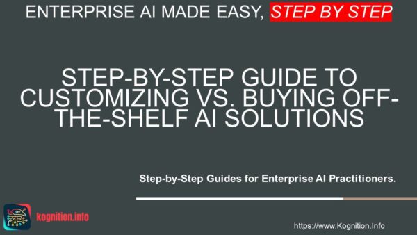 Customizing vs. Buying Off-the-Shelf AI Solutions