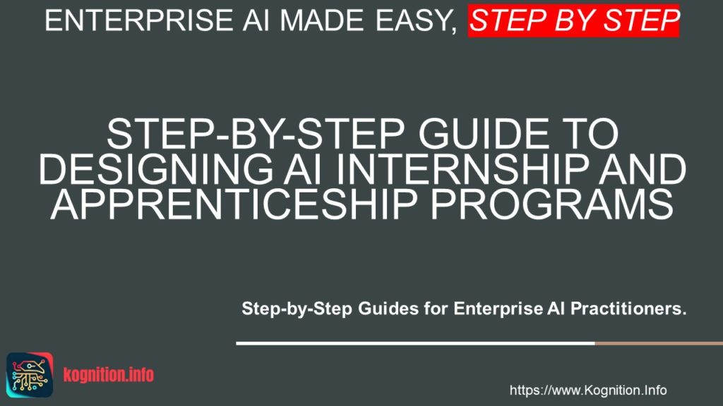 Designing AI Internship and Apprenticeship Programs