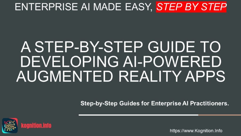 Developing AI-Powered Augmented Reality Apps