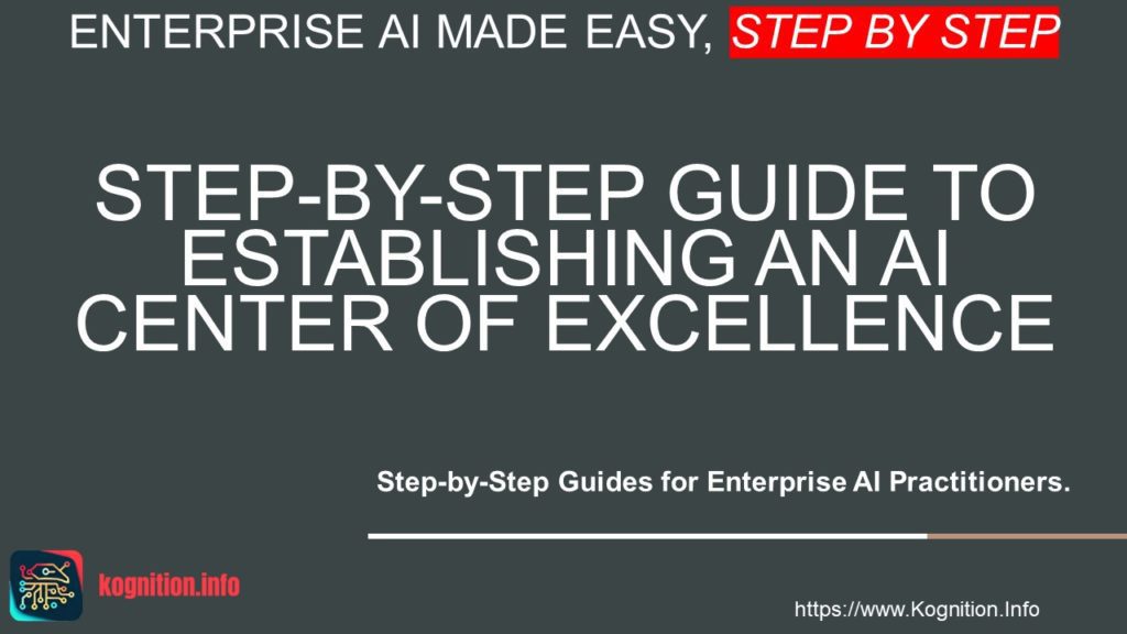 Establishing an AI Center of Excellence