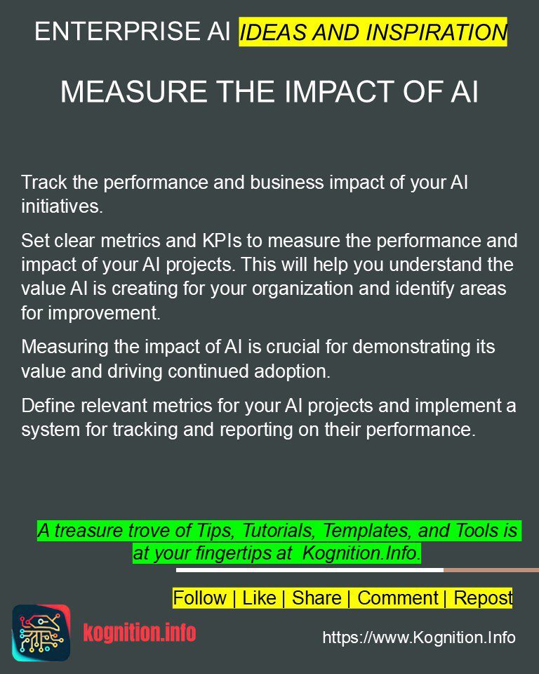 Measure the Impact of AI
