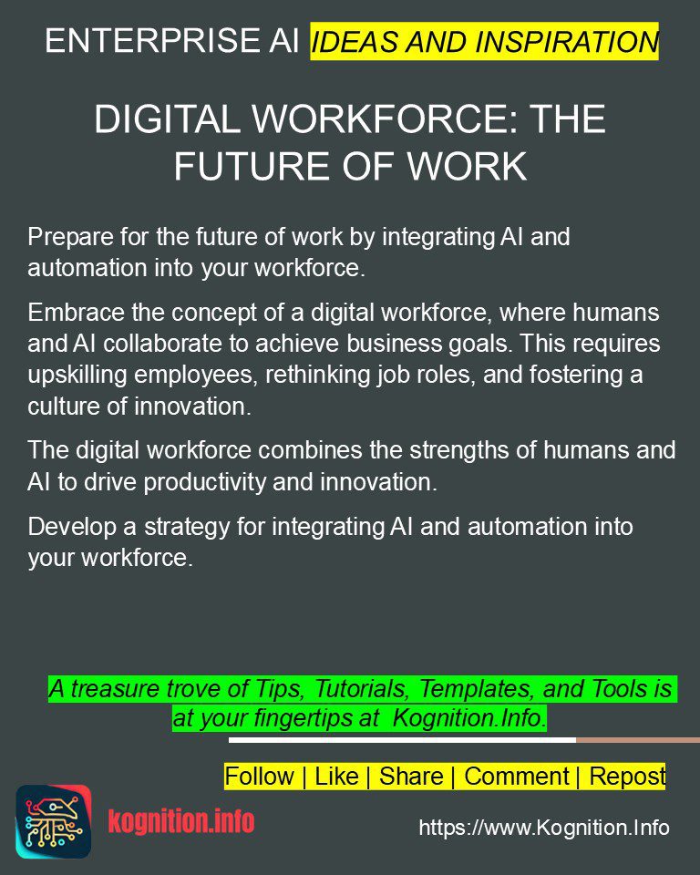 Digital Workforce: The Future of Work