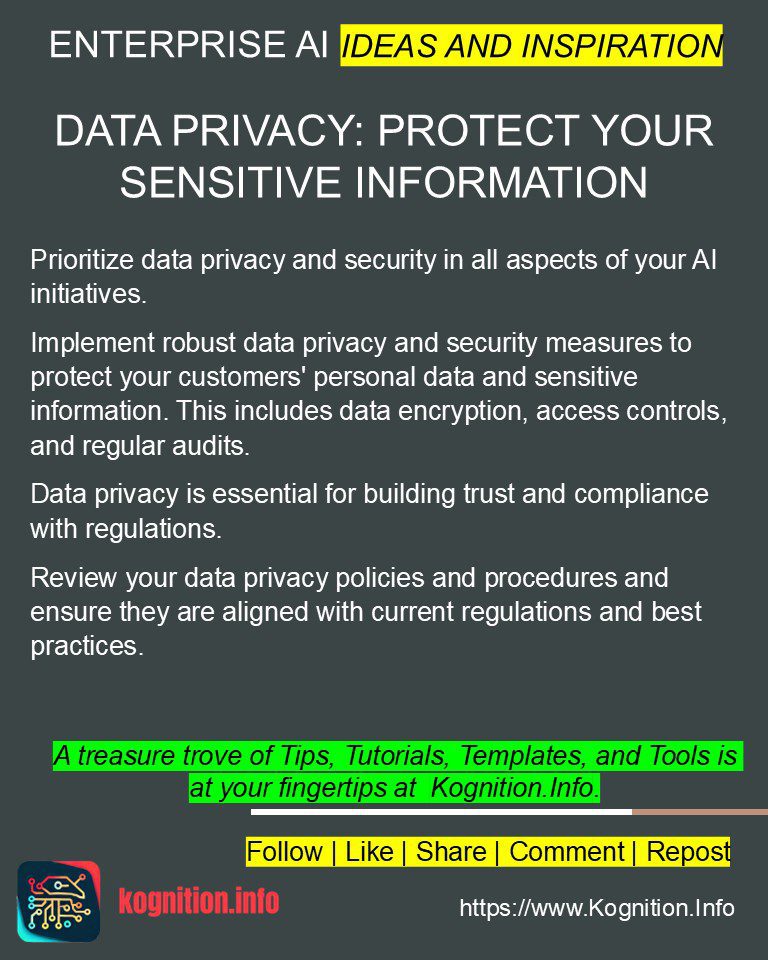 Data Privacy: Protect Your Sensitive Information
