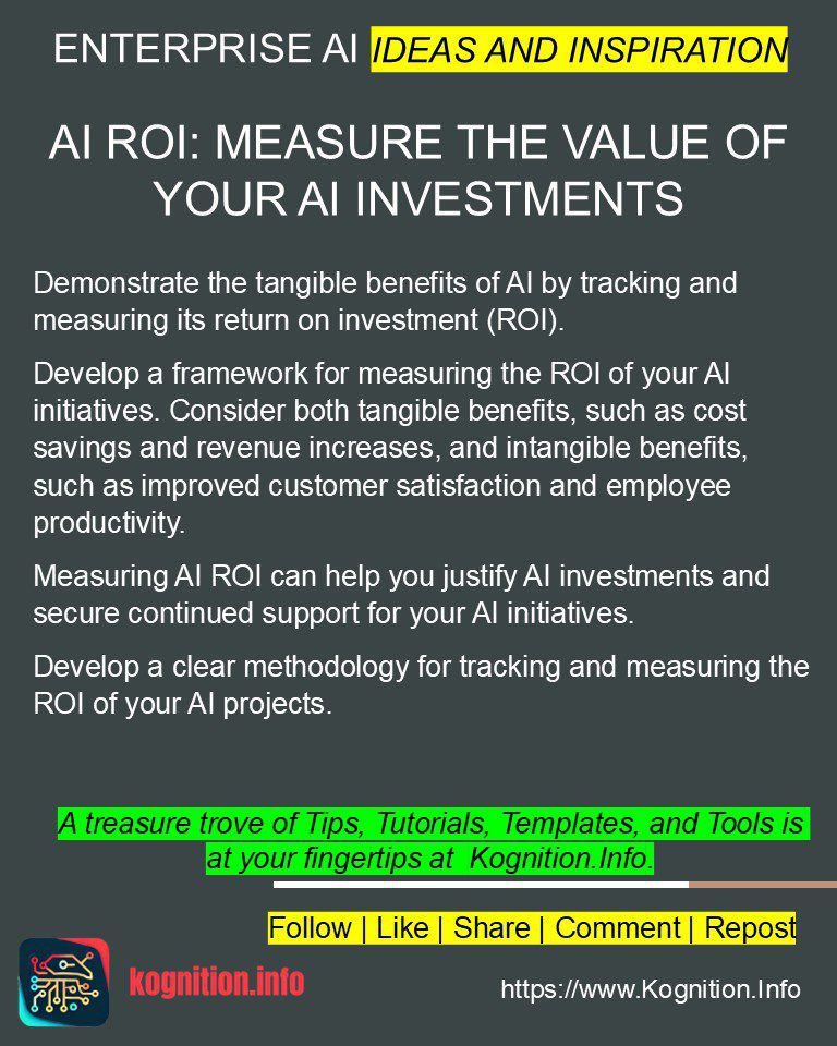AI ROI: Measure the Value of Your AI Investments
