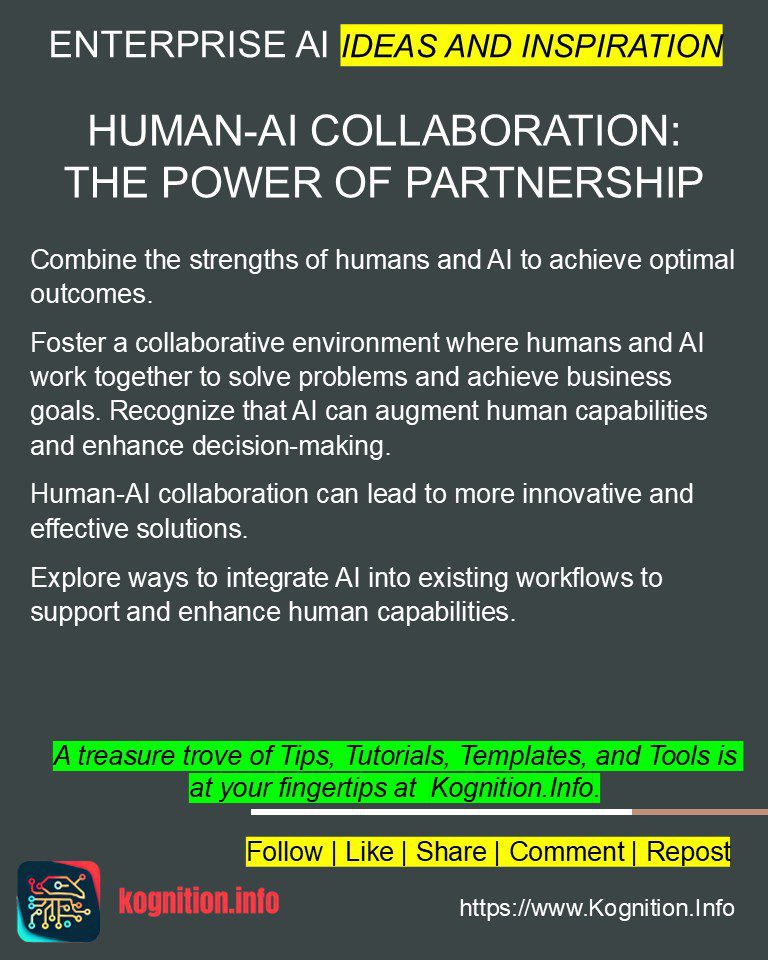 Human-AI Collaboration: The Power of Partnership