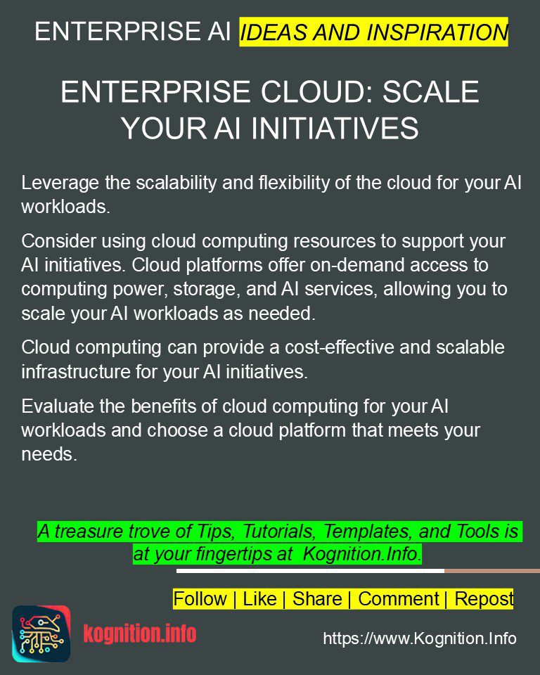 Enterprise Cloud: Scale Your AI Initiatives