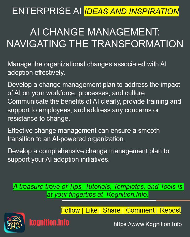 AI Change Management: Navigating the Transformation