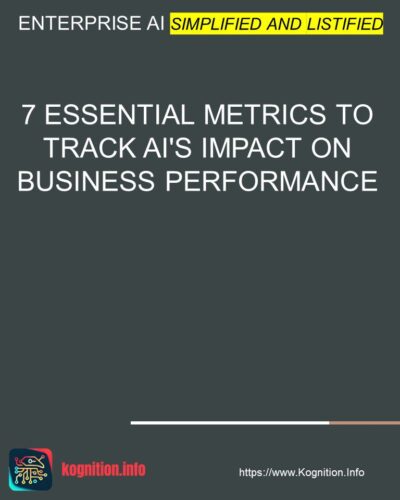 7 Essential Metrics to Track AI's Impact on Business Performance