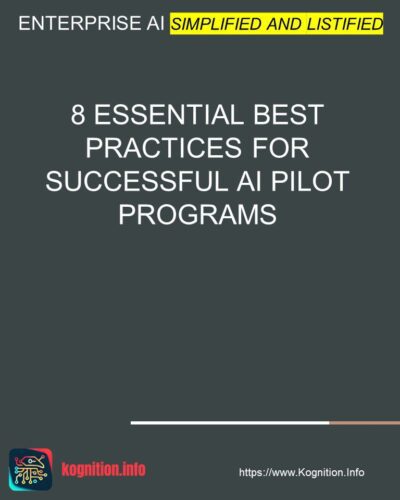 8 Essential Best Practices for Successful AI Pilot Programs