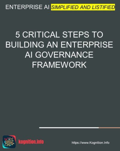 5 Critical Steps to Building an Enterprise AI Governance Framework