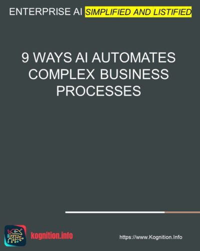 9 Ways AI Automates Complex Business Processes
