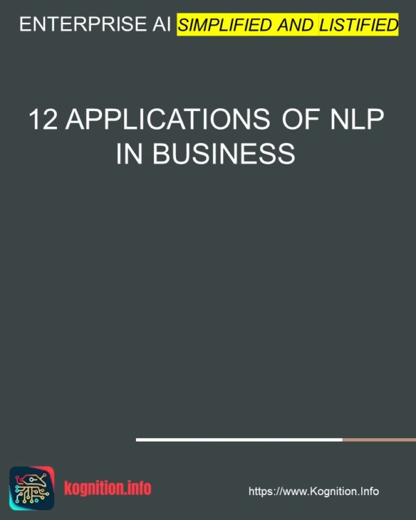 12 Applications of NLP in Business