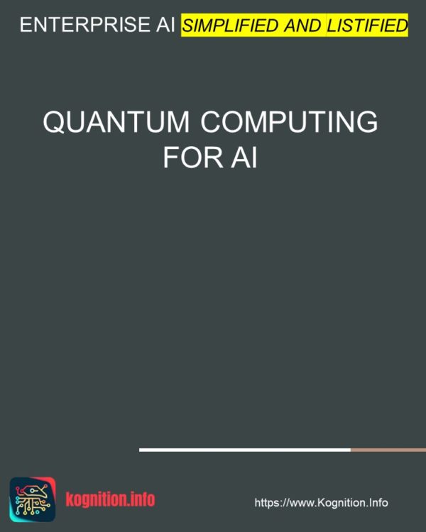 Quantum Computing for AI